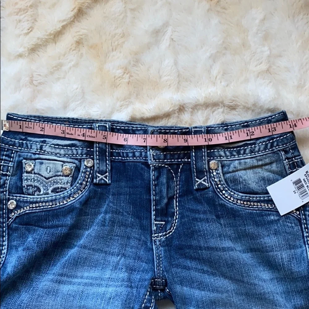 ROCK REVIVAL Greer Boot Stretch Jean Size 24 - Picture 6 of 11